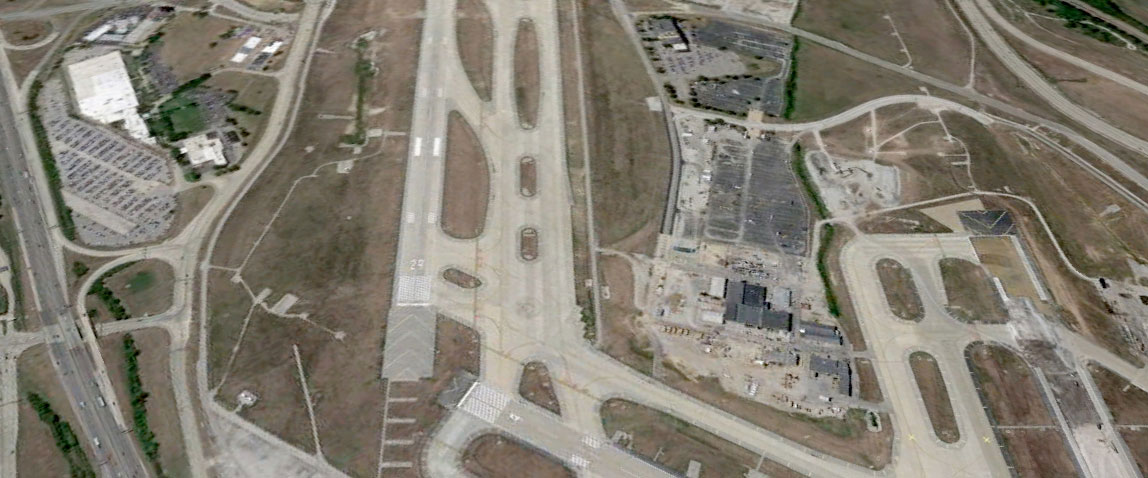 Lambert Airport W-1W runway